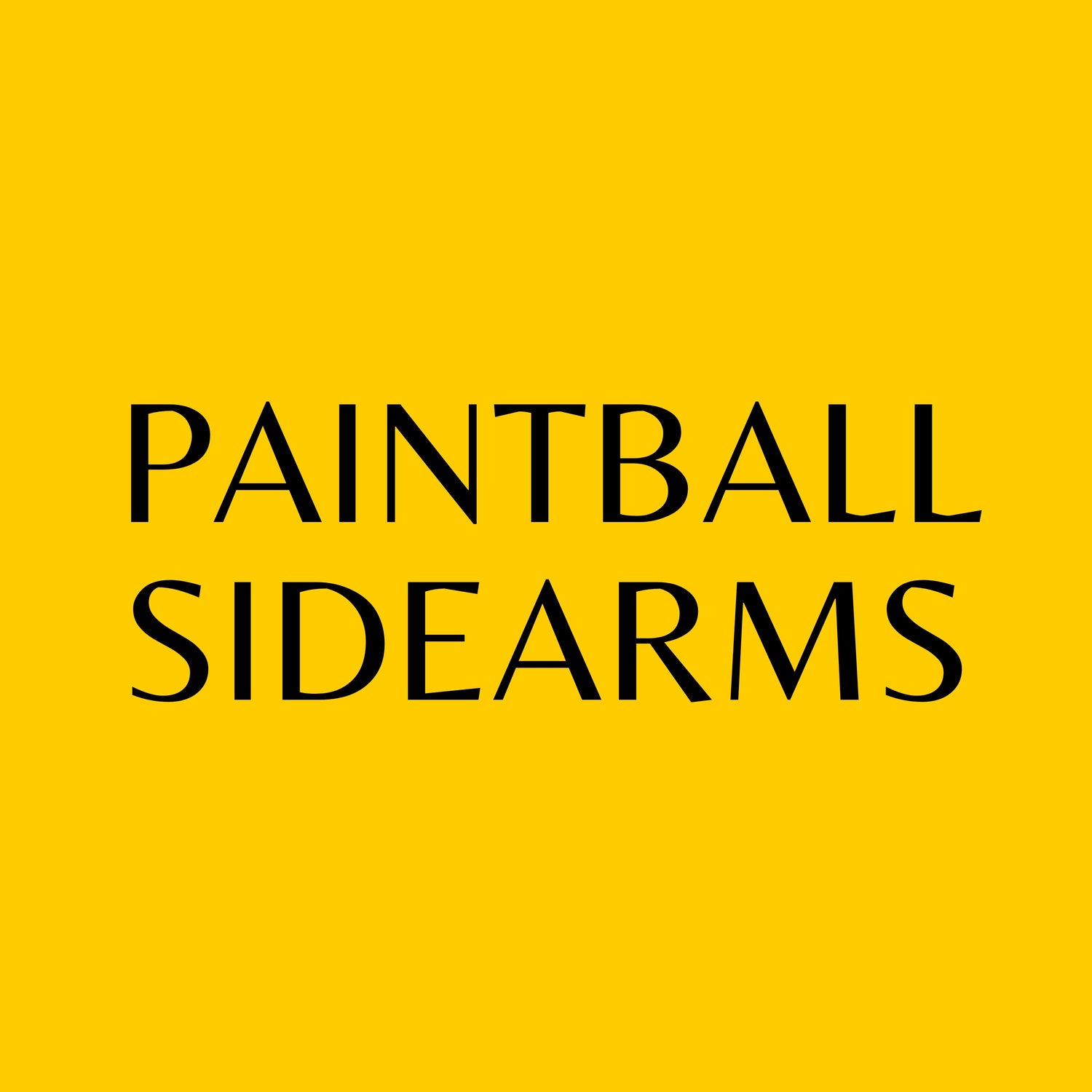 Paintball Sidearms
