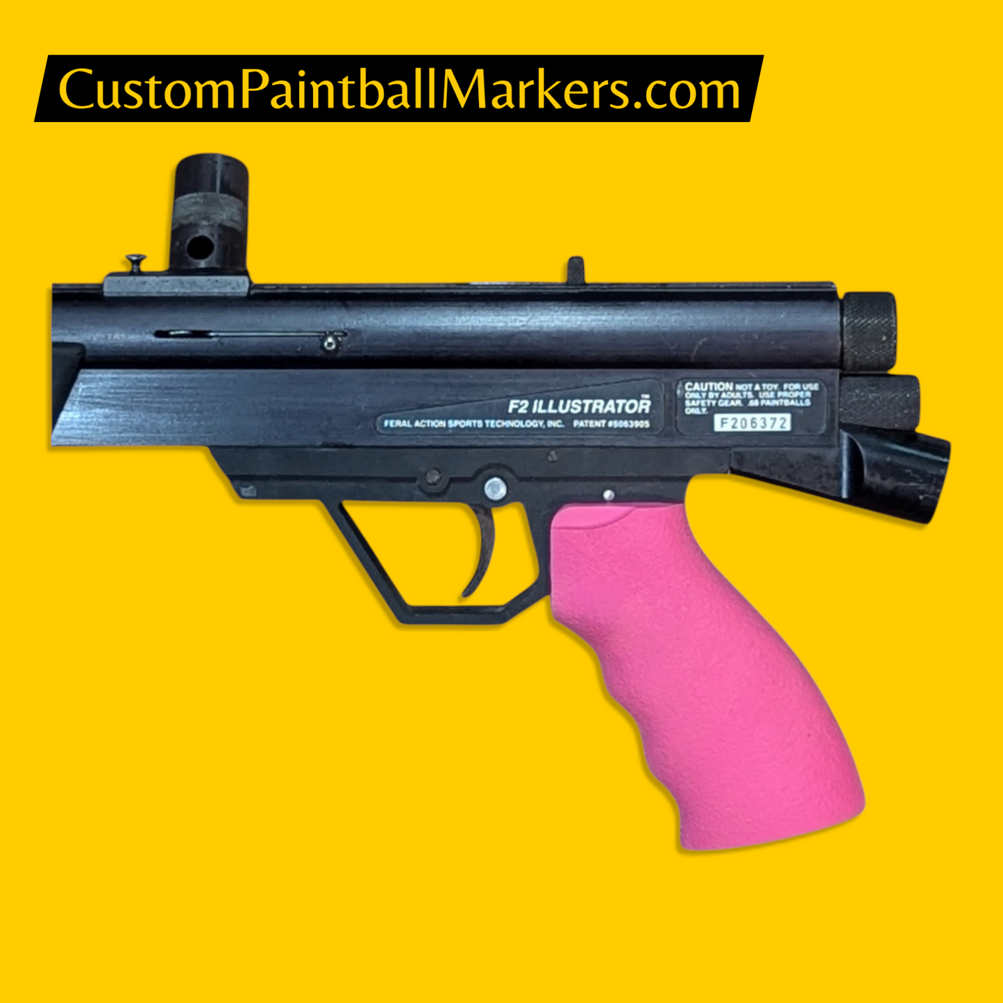 F2 Illustrator Feral Action Sports Technology Paintball Marker
