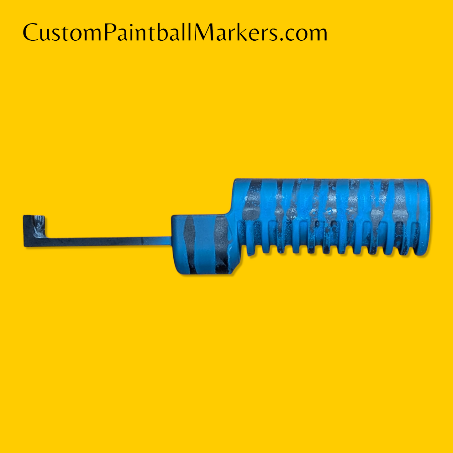 Painted Paintball Pump Handle