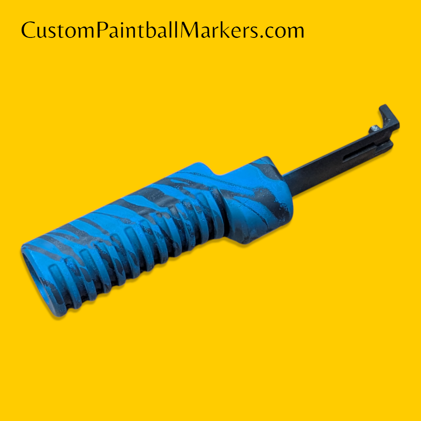Painted Paintball Pump Handle