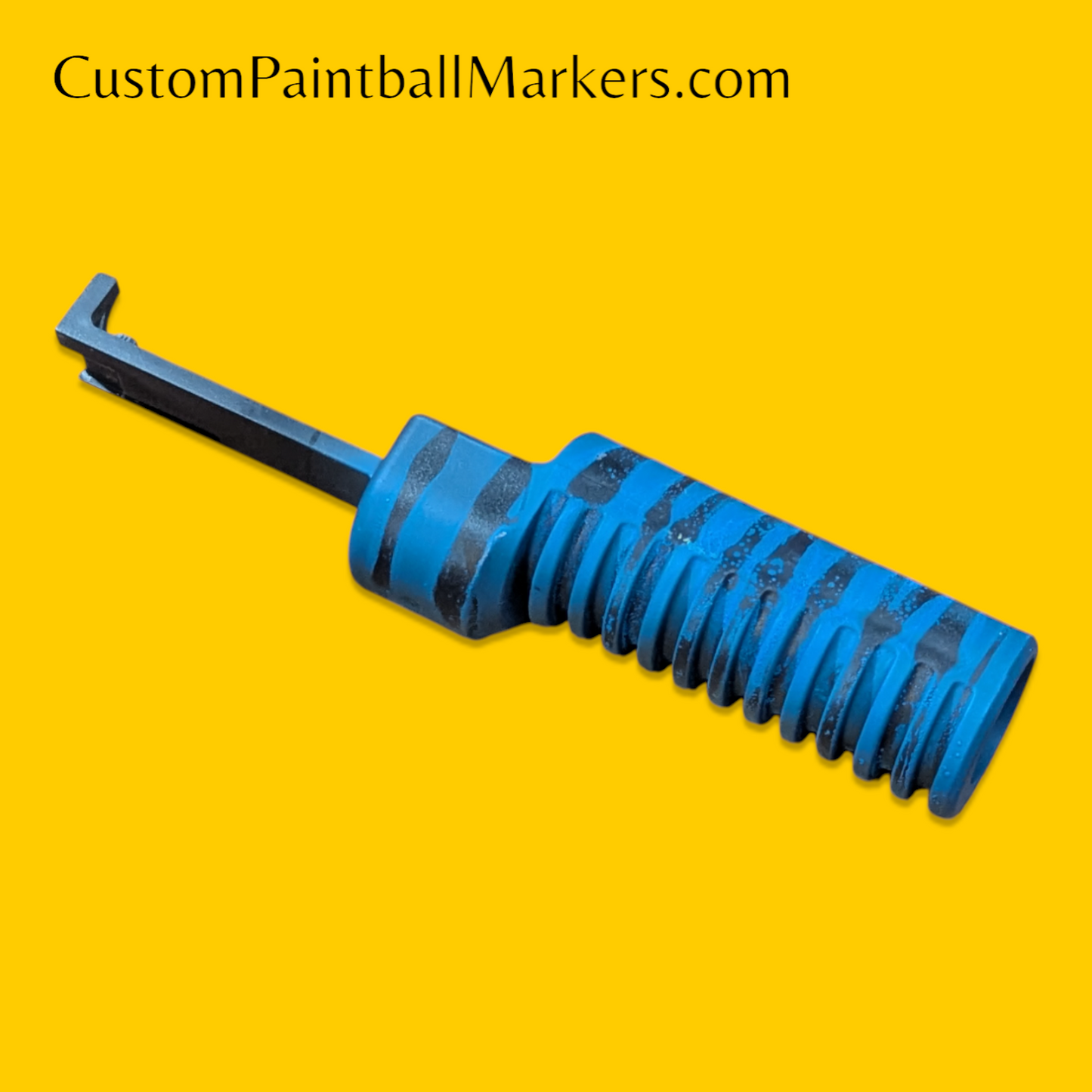 Painted Paintball Pump Handle