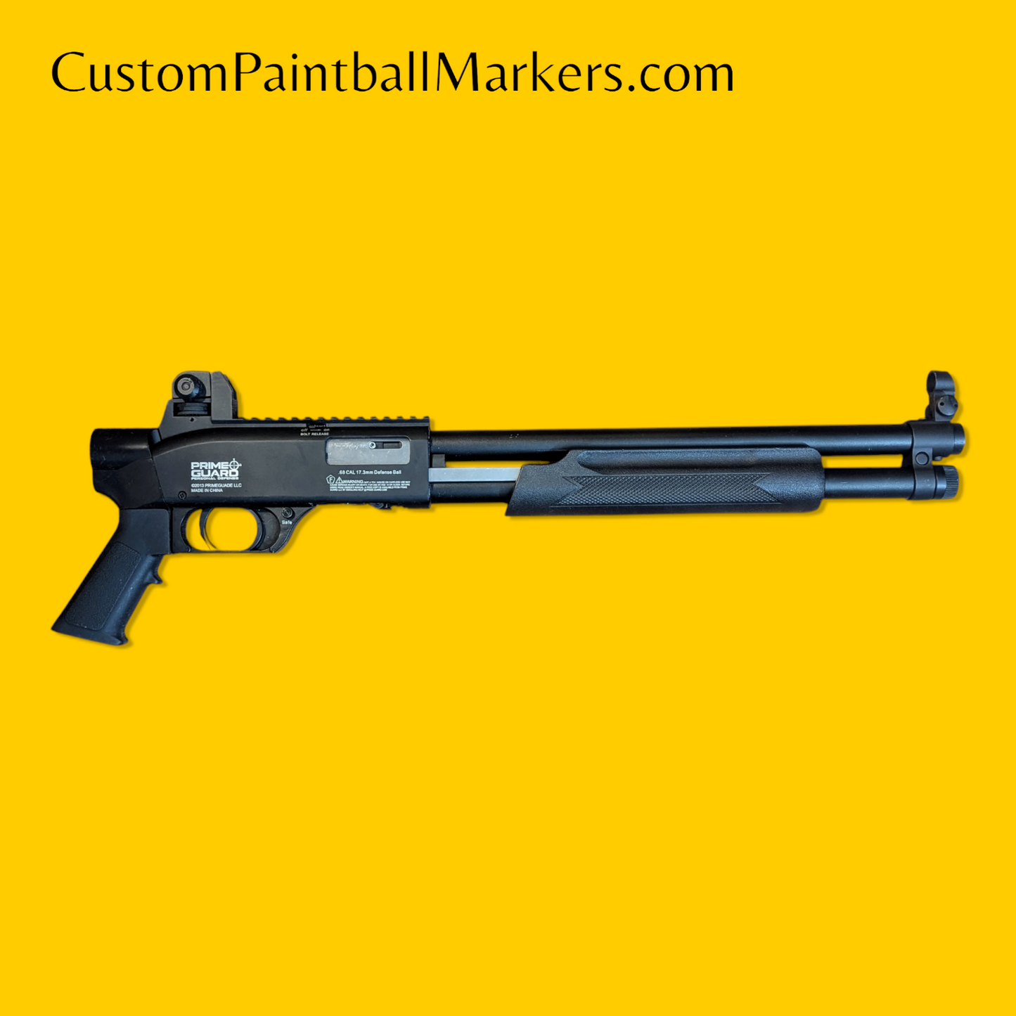 Prime Guard .68 Caliber Pump-Action Paintball Shotgun / Personal Defense (Non-Functional & Needs Repairs)