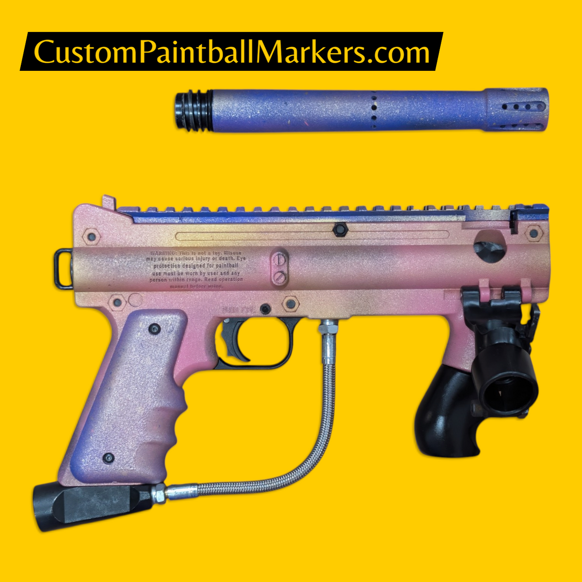Tippmann 98 Custom Platinum “The Gilded Lilac”