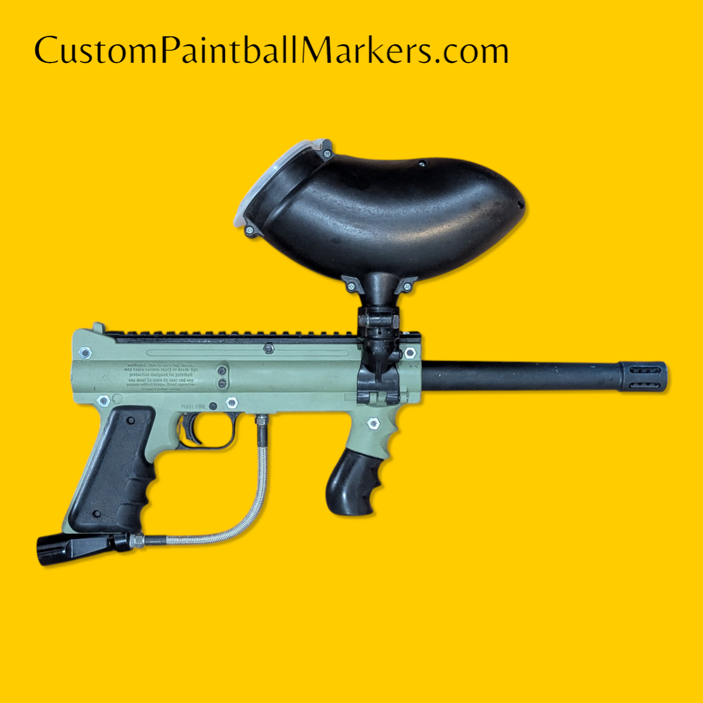 Tippmann 98 Paintball Marker (Green/Black)