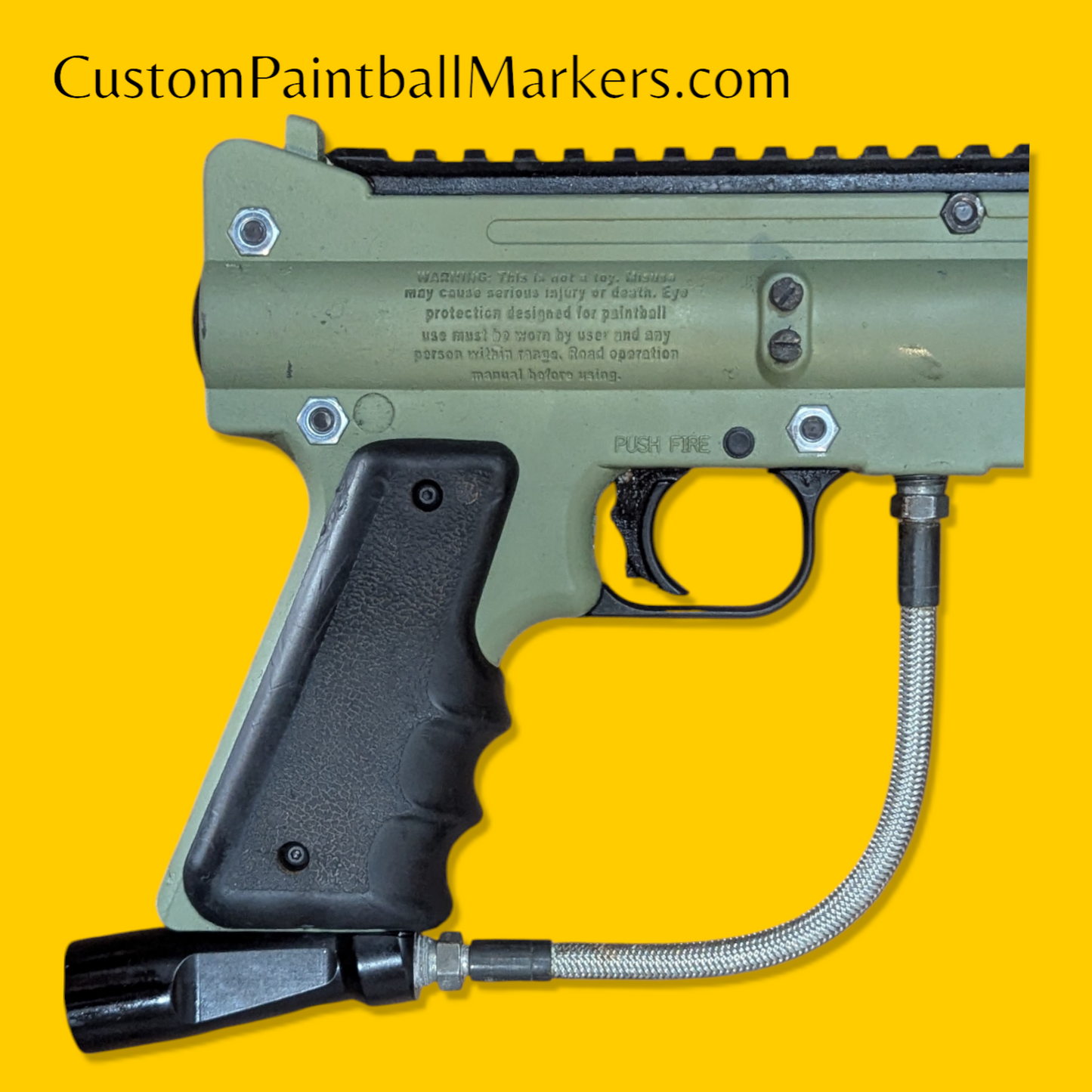 Tippmann 98 Paintball Marker (Green/Black)