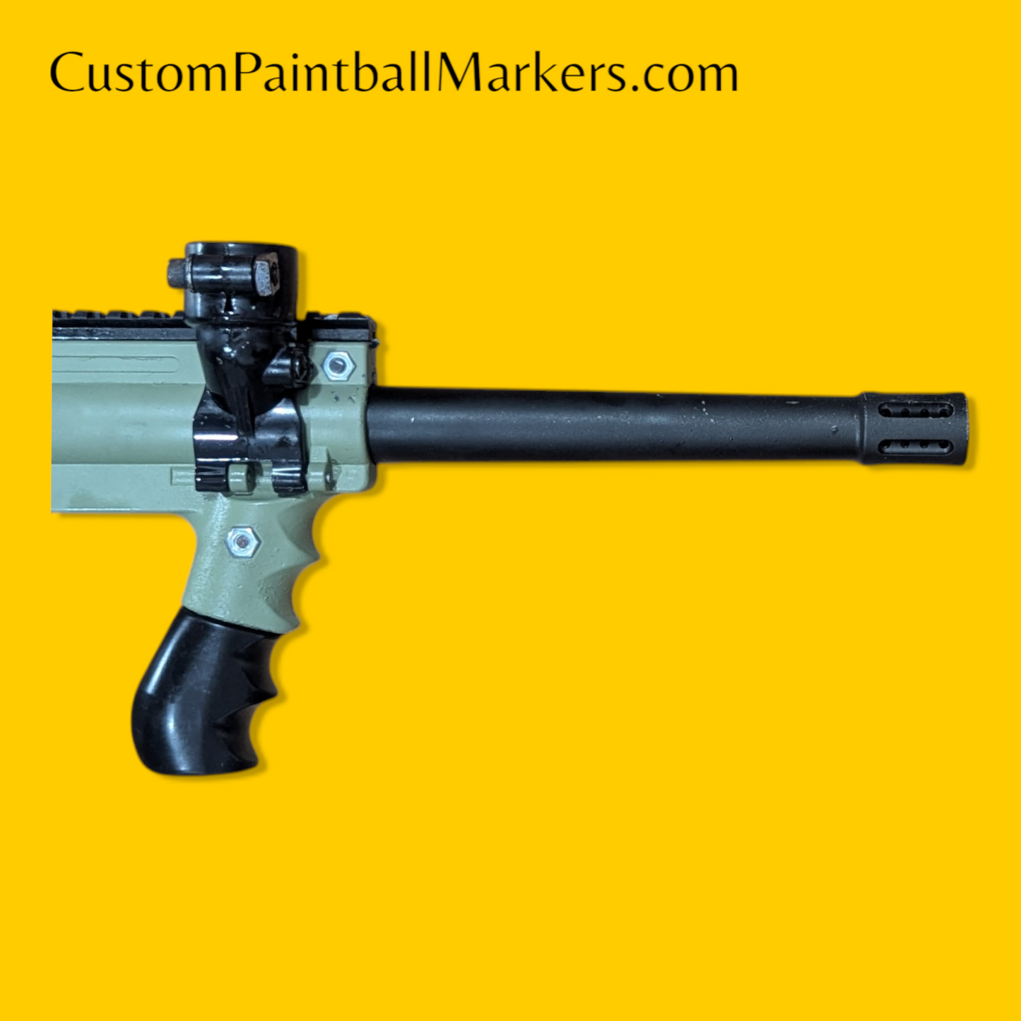 Tippmann 98 Paintball Marker (Green/Black)