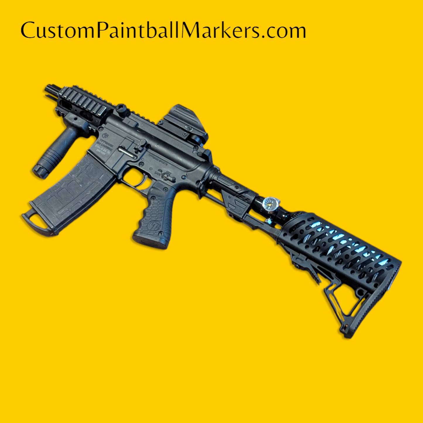 Tippmann TMC Vanguard CQB .68 Caliber Magfed Paintball Marker (HPA Not Included)