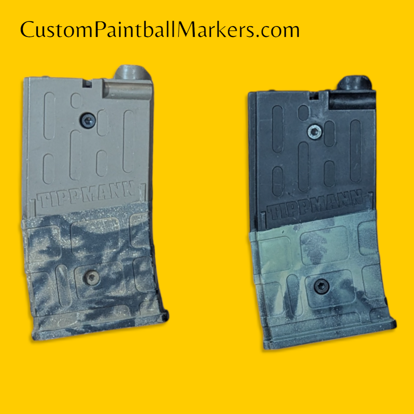 Tippmann TMC / Stormer Dummy Magazines – Custom Painted Camo (Set of 2)