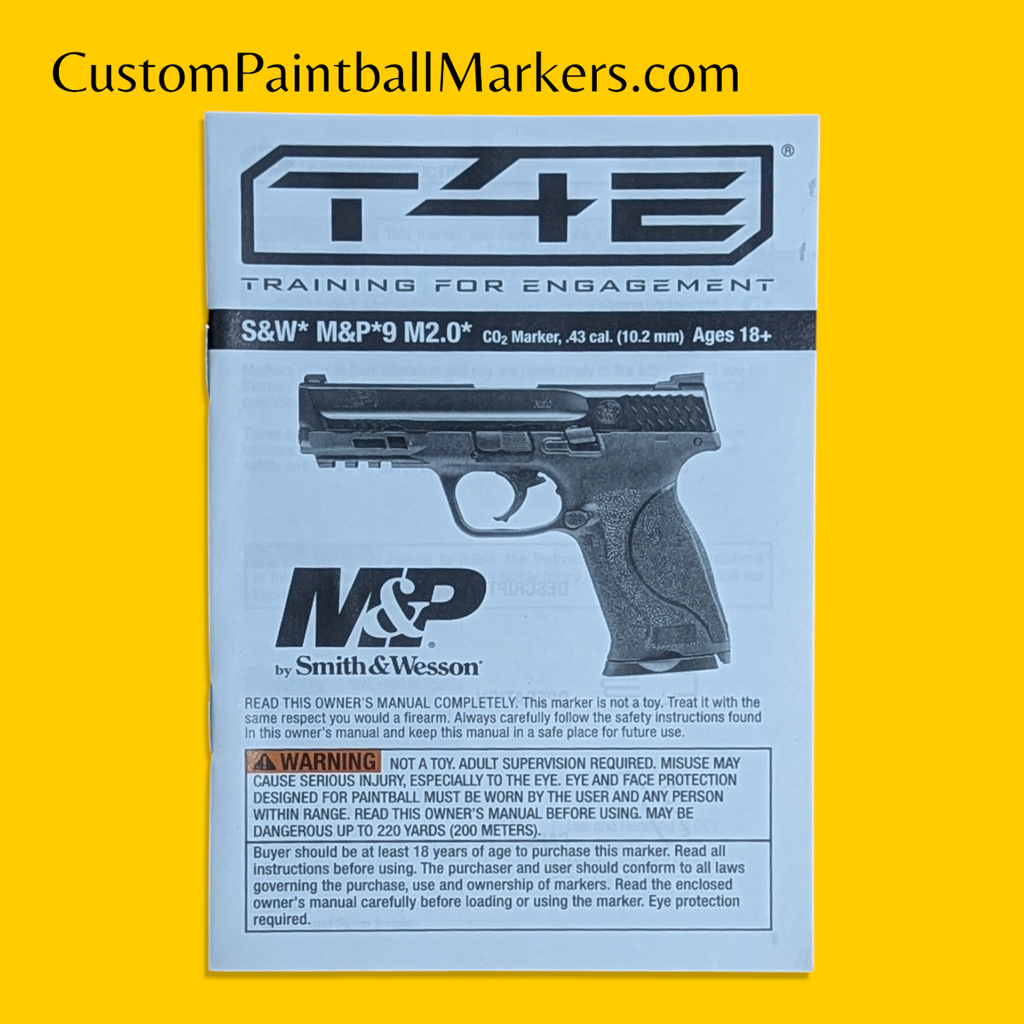 Umarex T4E M&P9 M2.0 "Baba Yaga Edition V2"