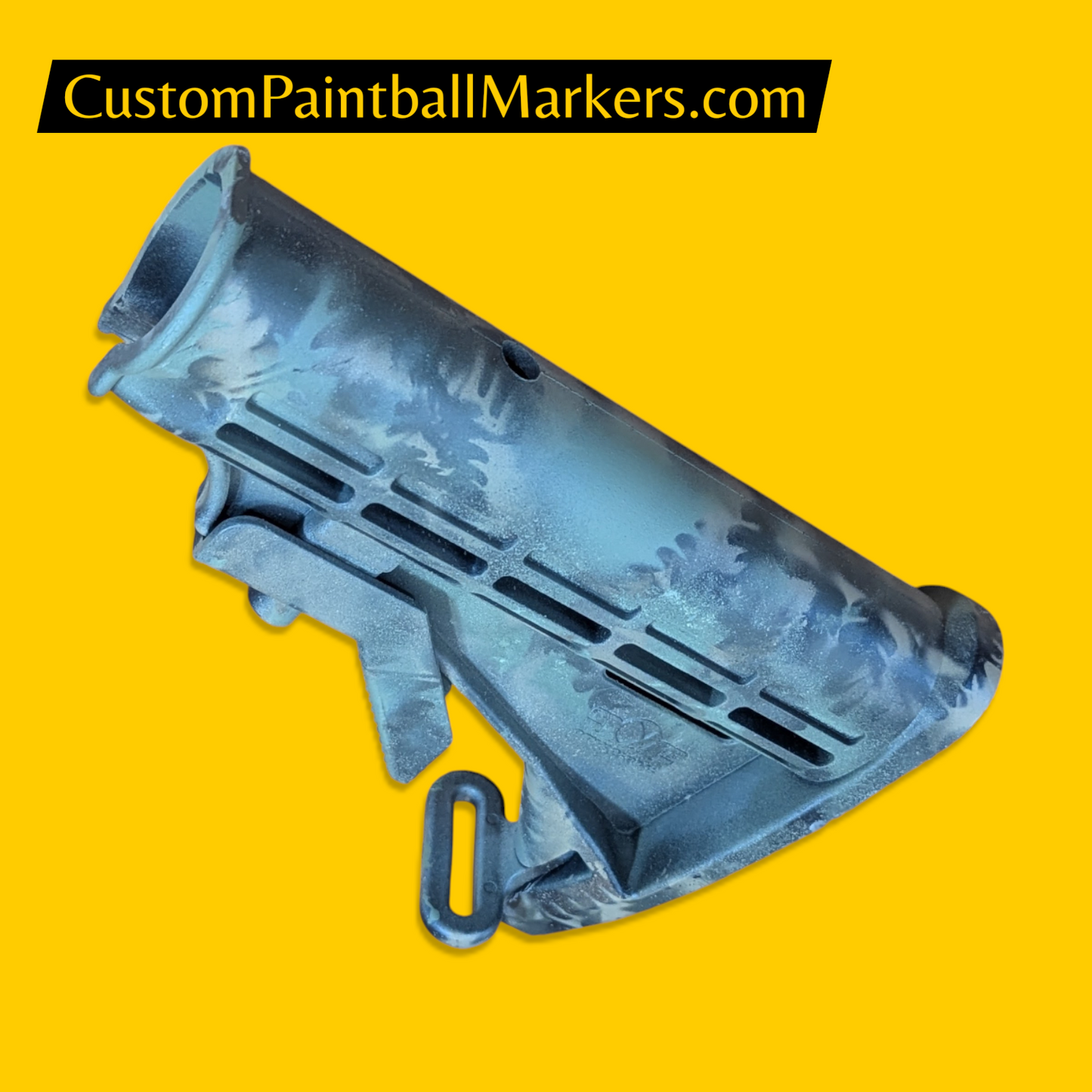GXG MILSIM Stock • Fern Pattern Custom Finish (Item 2)
