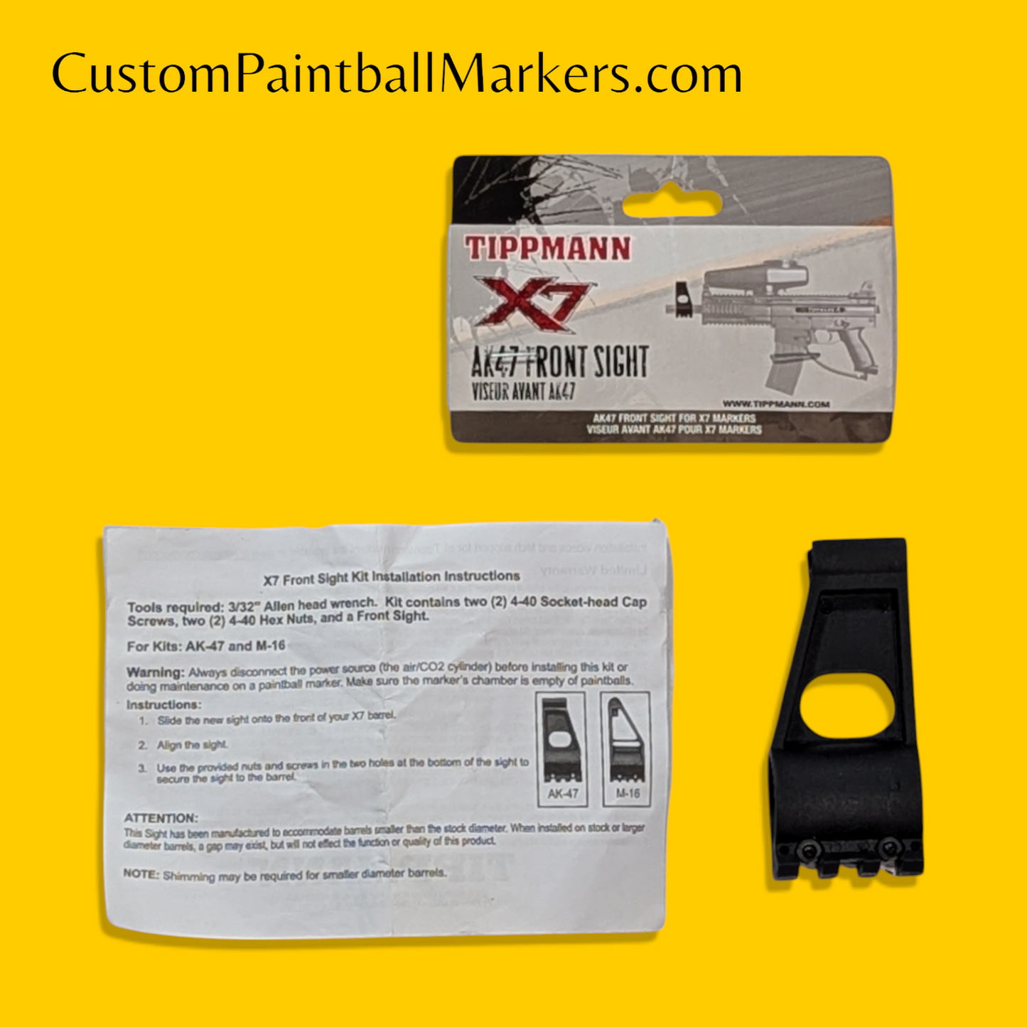 NEW Tippmann X7 AK47 Front Sight