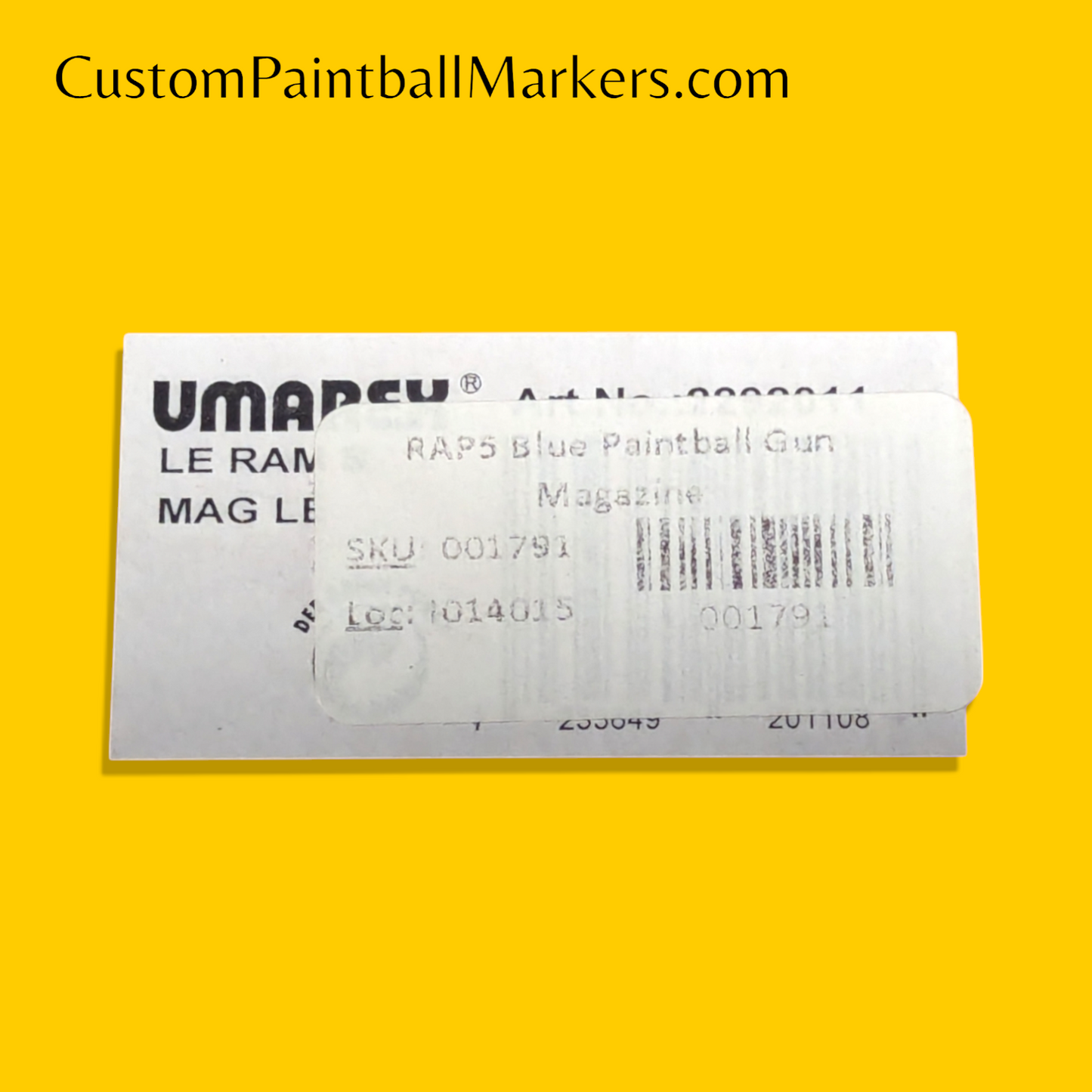 Umarex APS RAM S Series • RAP4 .43 Caliber Magazine • Blue (NEW)