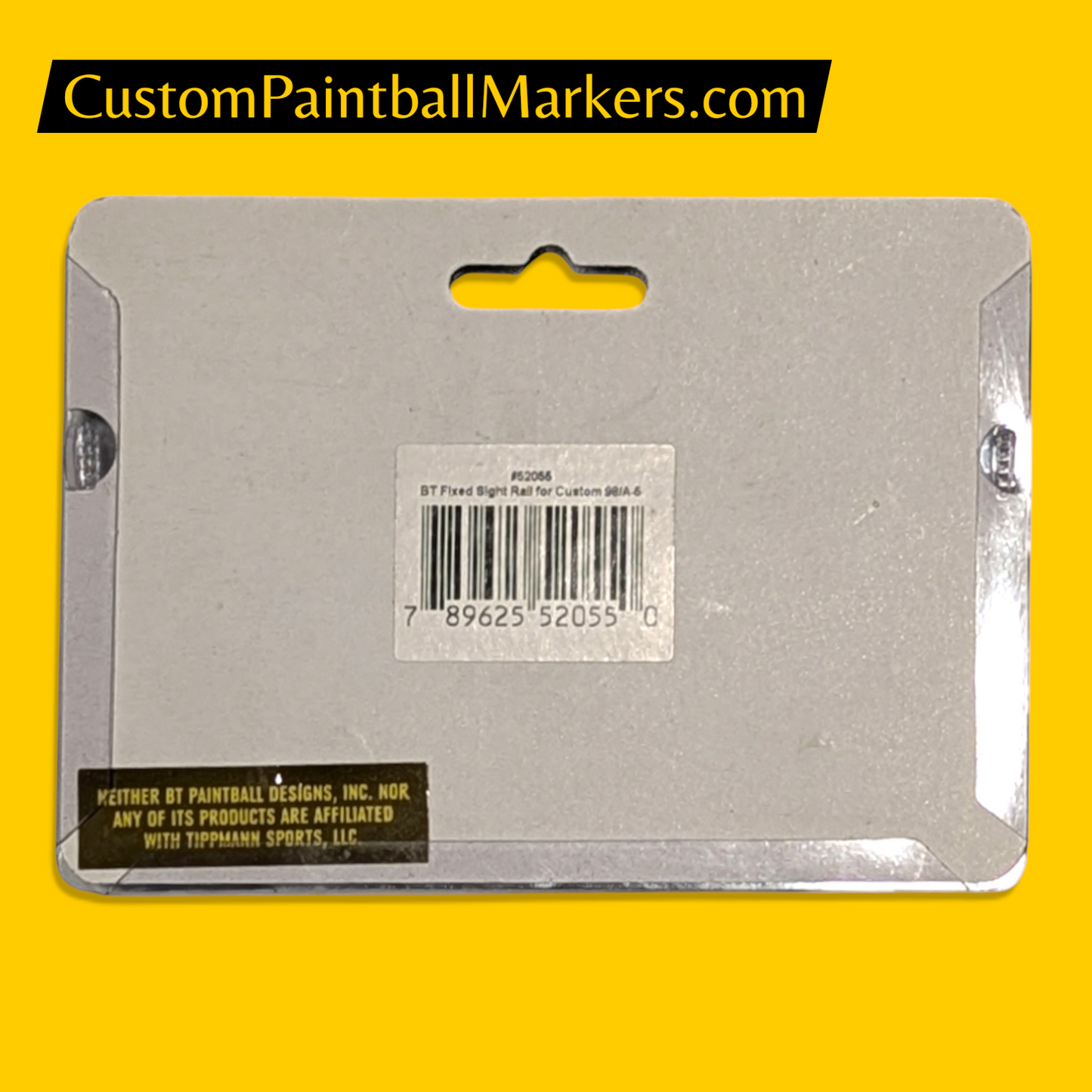 BT Paintball Designs Tippmann 98 & A5 Fixed Sight Rail (52055)