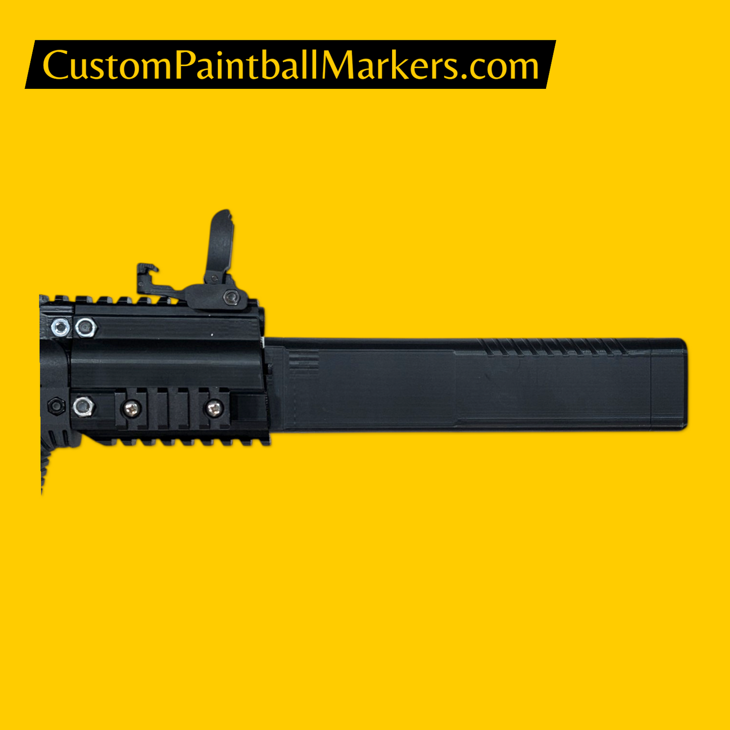 Full Auto Tacamo Hurricane Vector Nightshade custom magfed paintball marker product view 7
