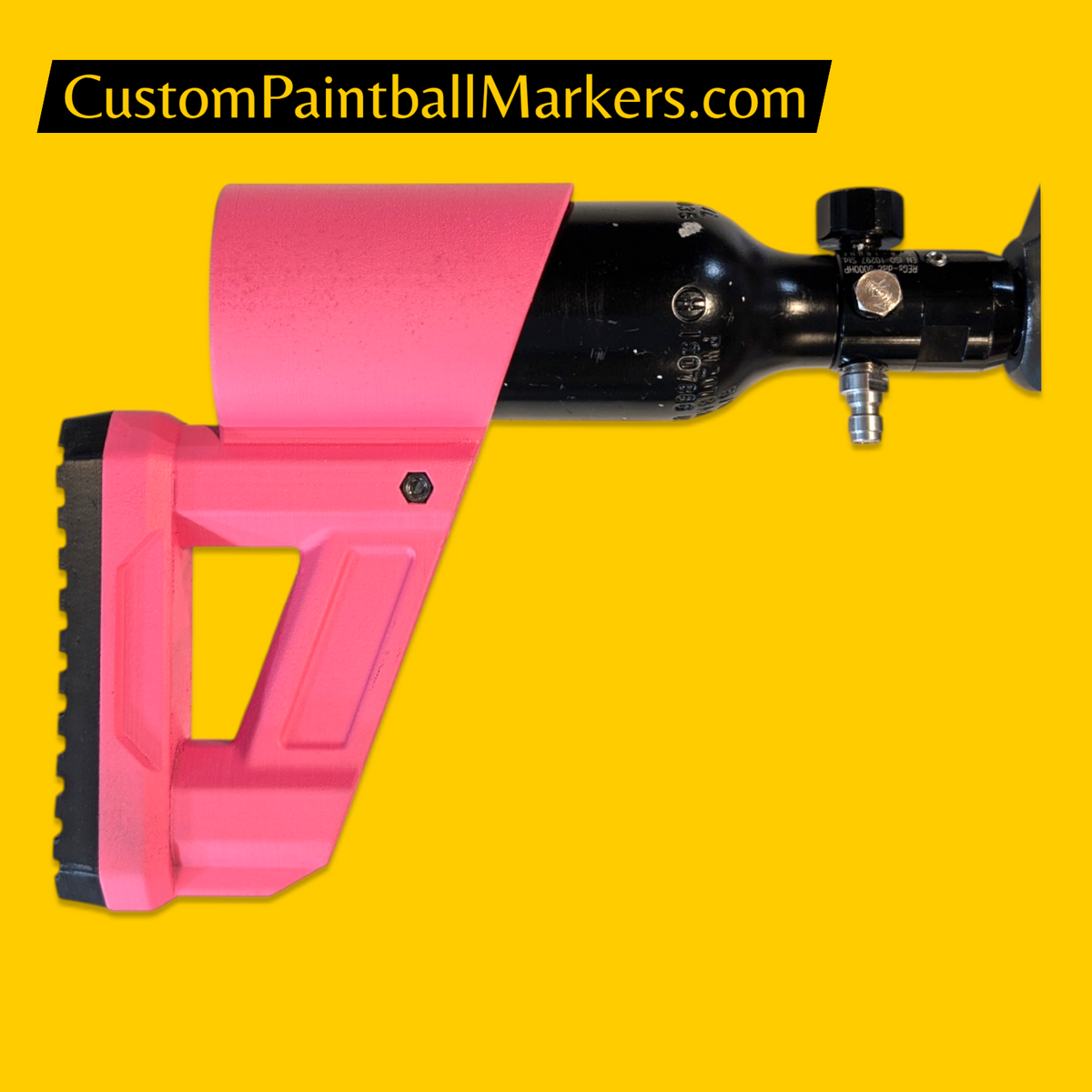 Full Auto Tacamo Hurricane Vector Pink Betty custom magfed paintball marker product view 9