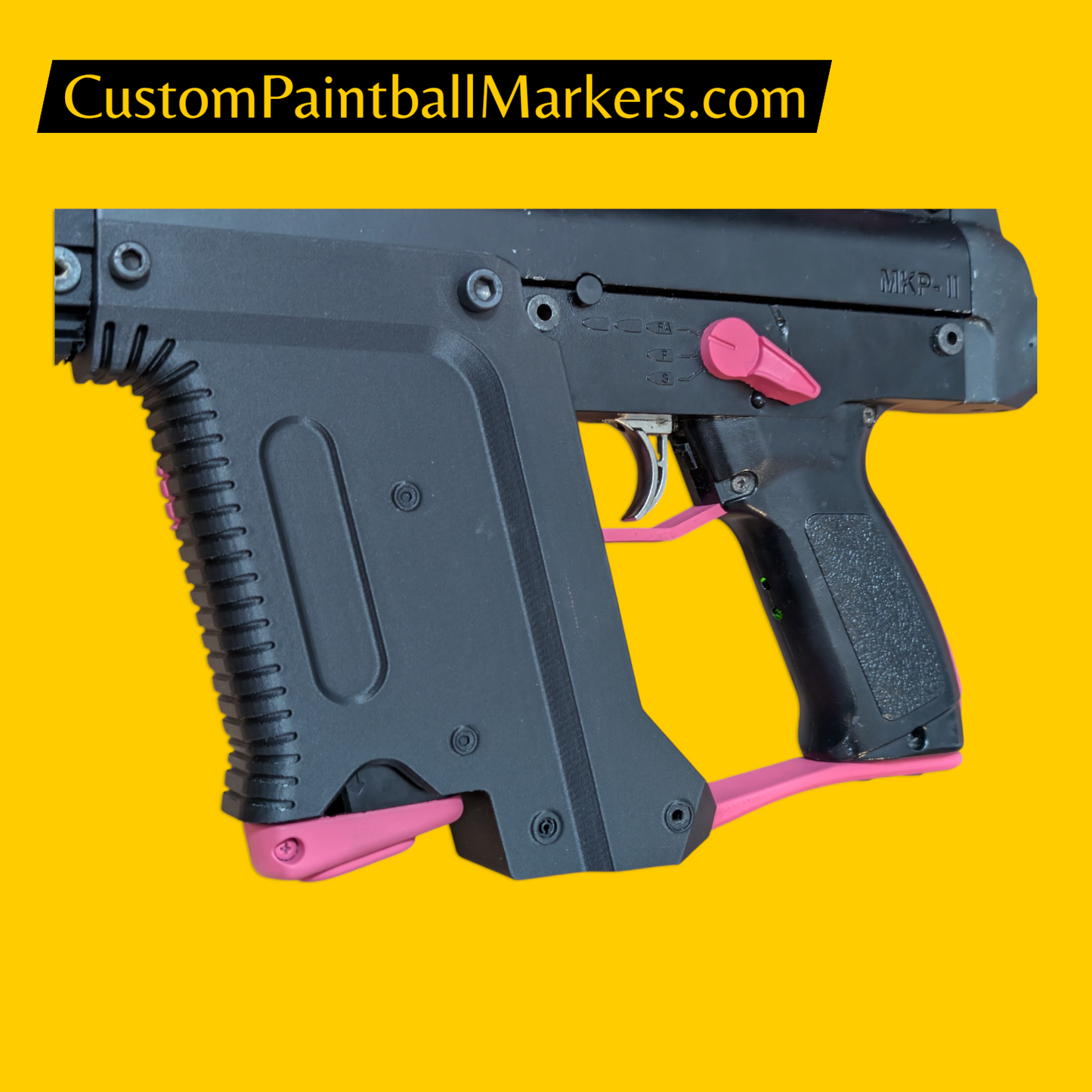 Custom Paintball Markers Full-Auto Vector "Pink Betty" (HPA Not Included)