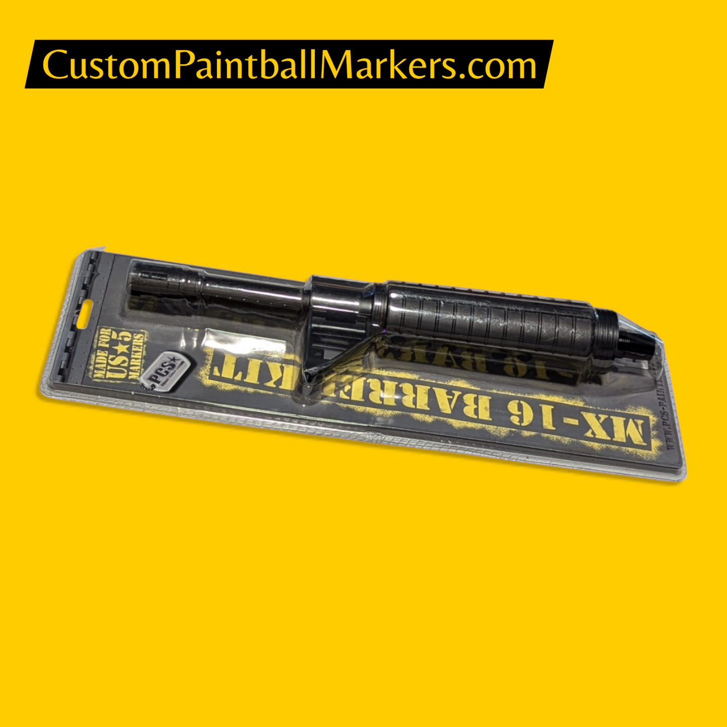 MX-16 Paintball Barrel Kit • Milsim PCS M16 Barrel