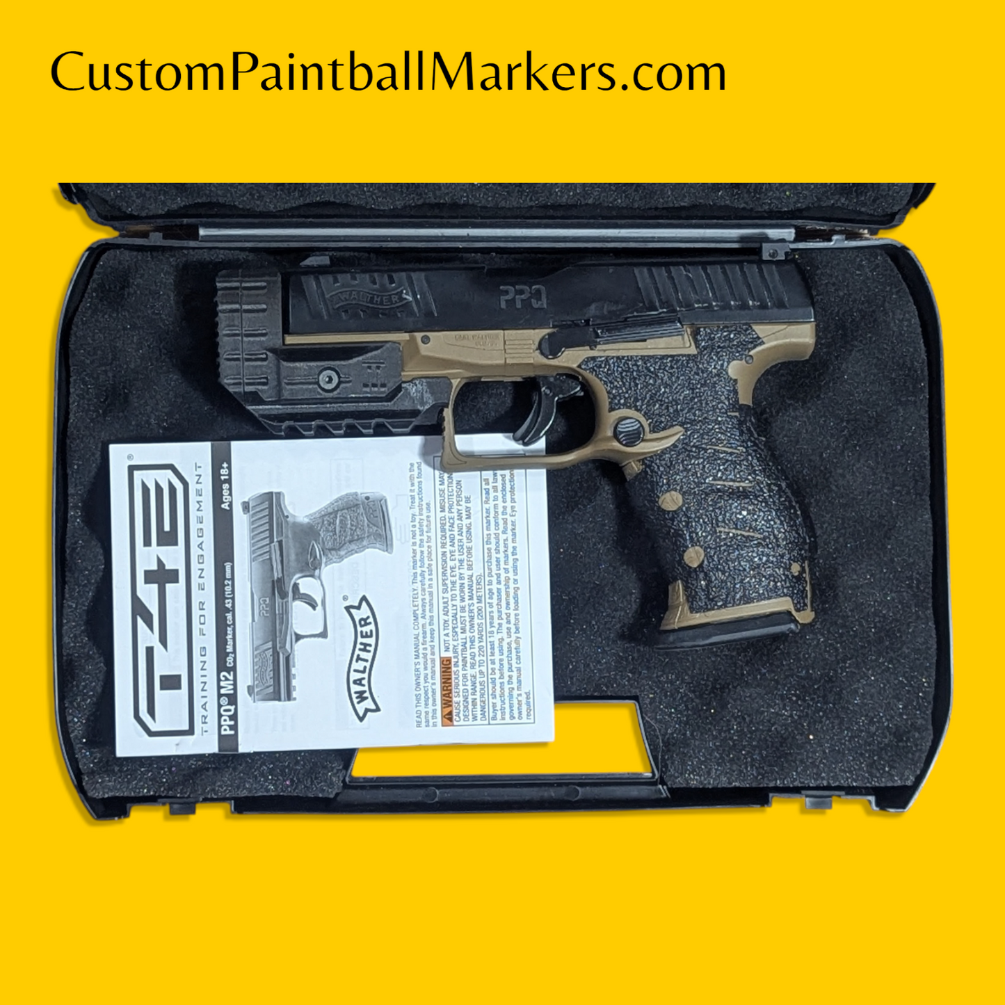 T4E Walther PPQ M2 LE .43 Caliber "Tenderizer"