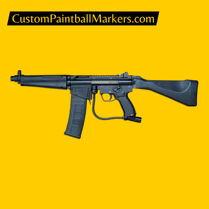Tacamo Vortex Full-Auto MP5 Widowmaker custom magfed paintball marker