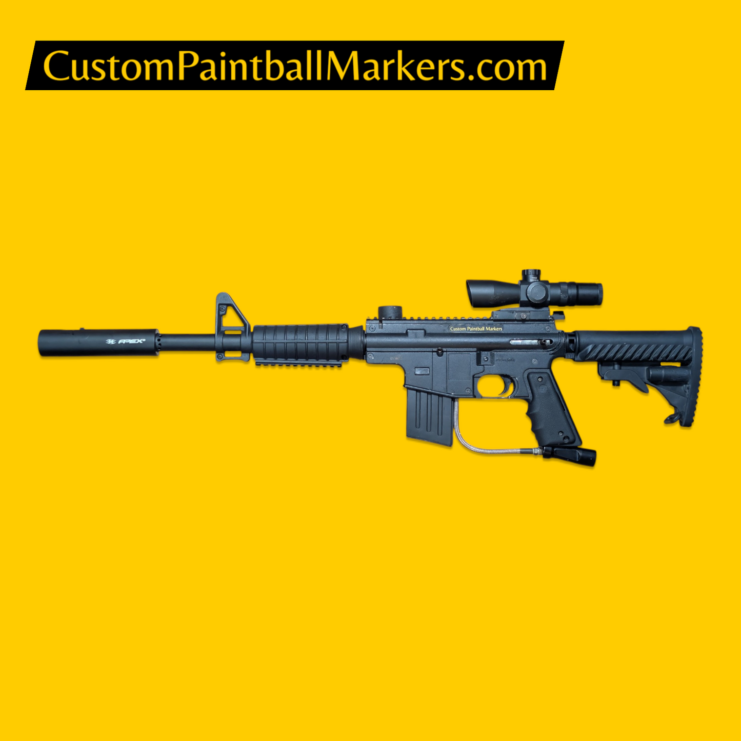 Tippmann Alpha Black Elite M16 Sniper "Cold War"