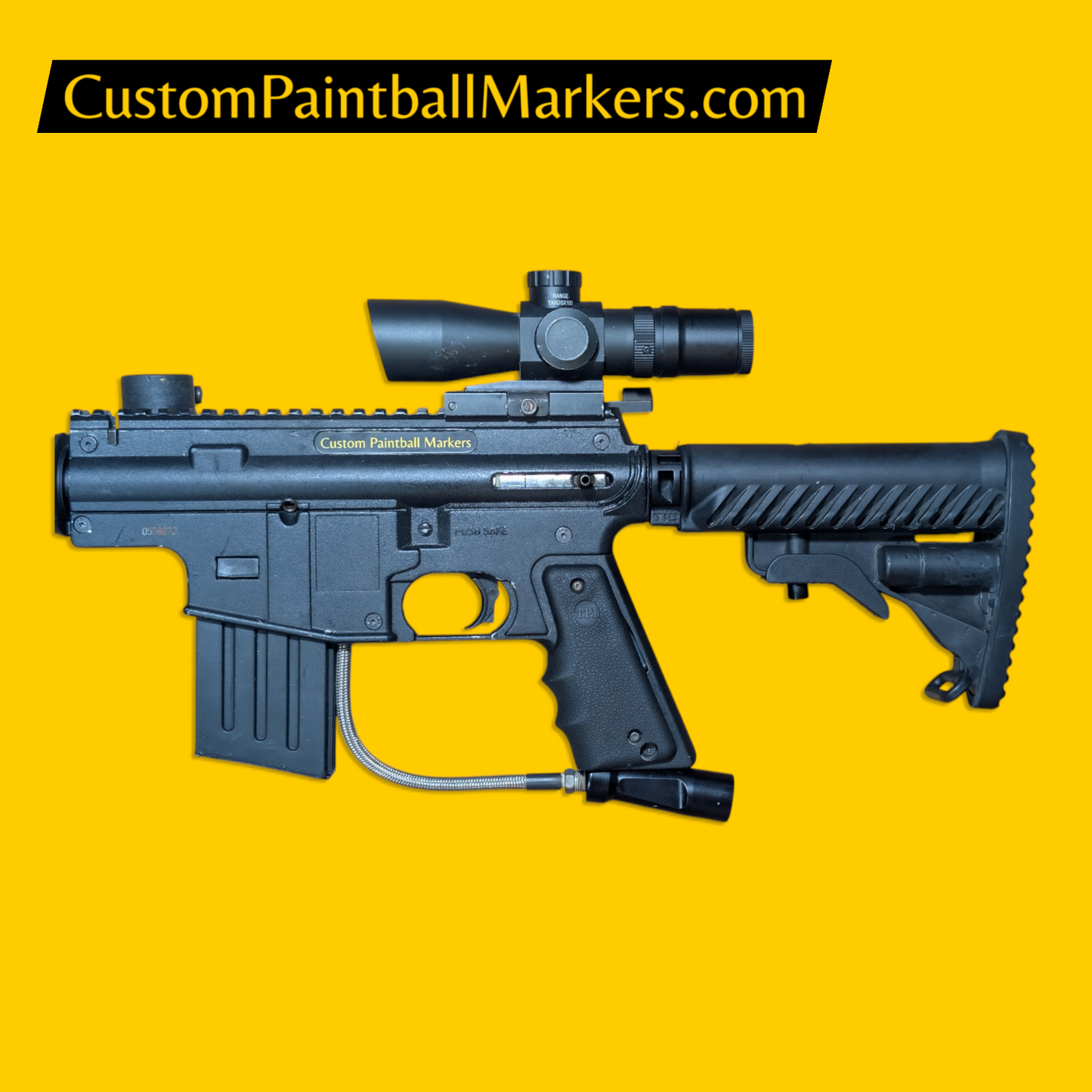 Tippmann Alpha Black Elite M16 Sniper "Cold War"