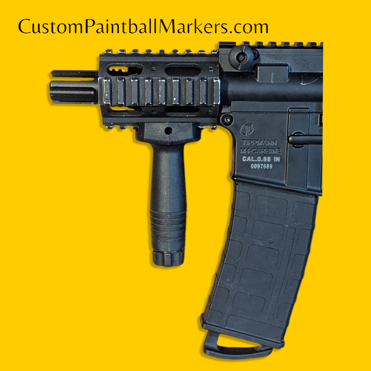 Tippmann TMC Vanguard CQB .68 Caliber Magfed Paintball Marker (HPA Not Included)