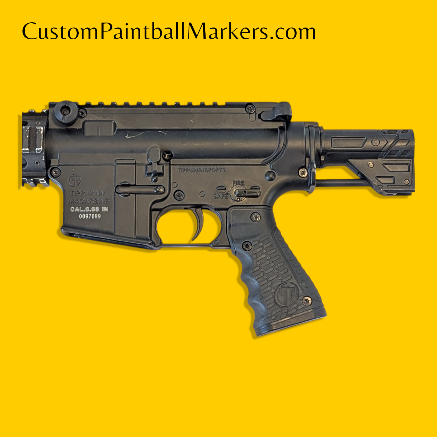 Tippmann TMC Vanguard CQB .68 Caliber Magfed Paintball Marker (HPA Not Included)