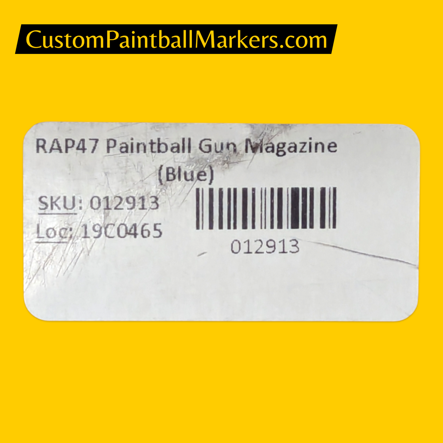 Umarex APS RAM47 • RAP4 • .43 Caliber Paintball Marker Magazine • Blue (NEW)