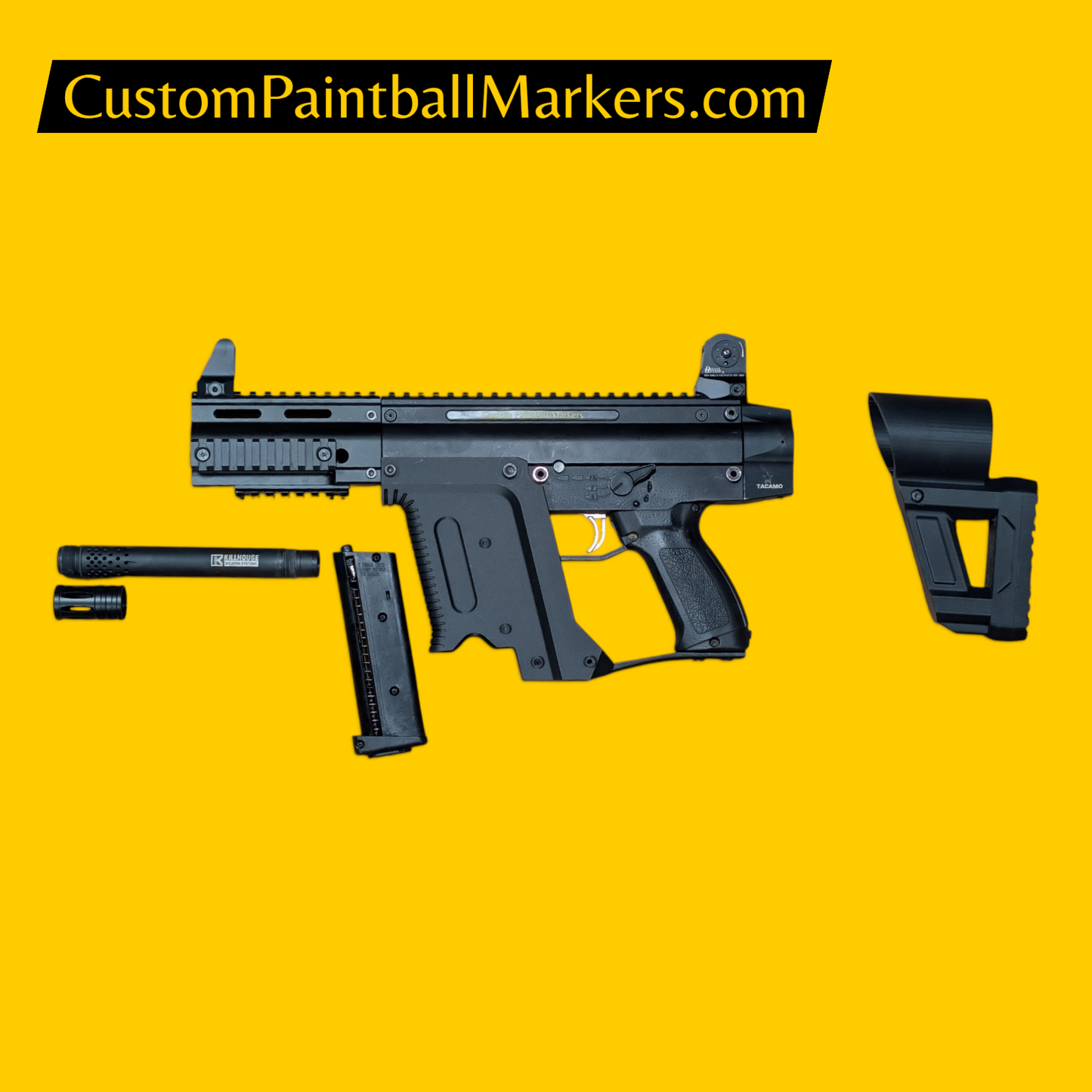 Custom Paintball Markers Full-Auto Vector "Vandal" (HPA Not Included)