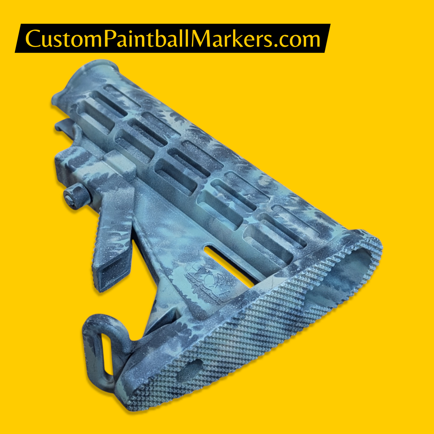 GXG MILSIM Stock • Fern Pattern Custom Finish (Item 1)