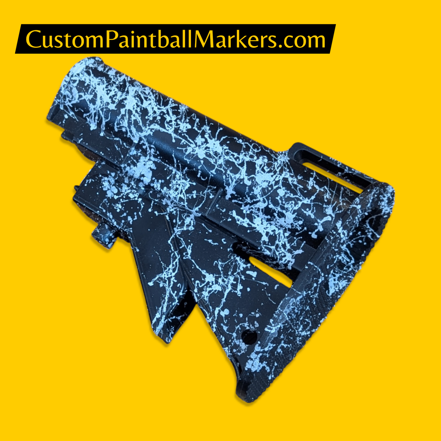 RAP4 M1A1 Milspec Style Stock • Black Marble Custom Finish